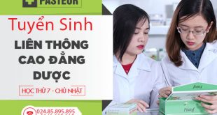Liên thông Cao đẳng Dược năm 2017 tại Hà Nội