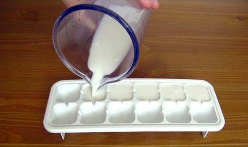 Rửa mặt bằng sữa lạnh là một cách làm trắng da với sữa hiệu quả mà bạn nên áp dụng